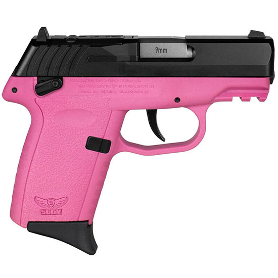 SCCY CPX-1 9MM PINK BLK RED DOT READY 10RD - Pistols